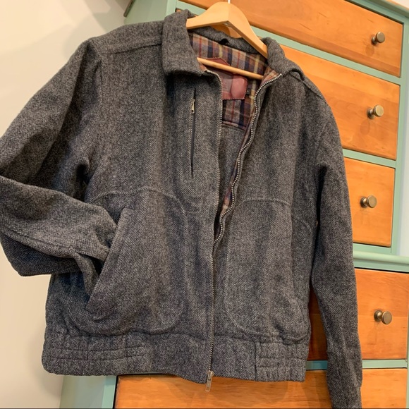 Woolrich Other - Vintage Woolrich Gray Zip Up Jacket